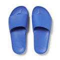 Royal Blue Arch support slides birds eye view studio image
