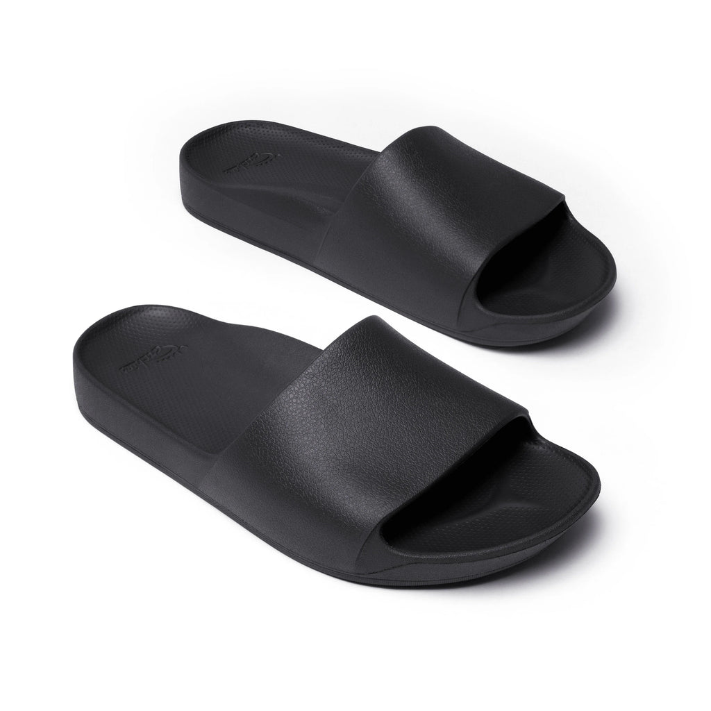 Black Archies Arch support slides angle 02
