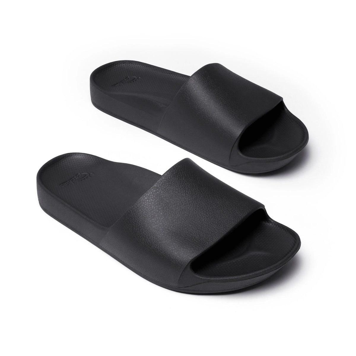 Black Archies Arch support slides angle 02