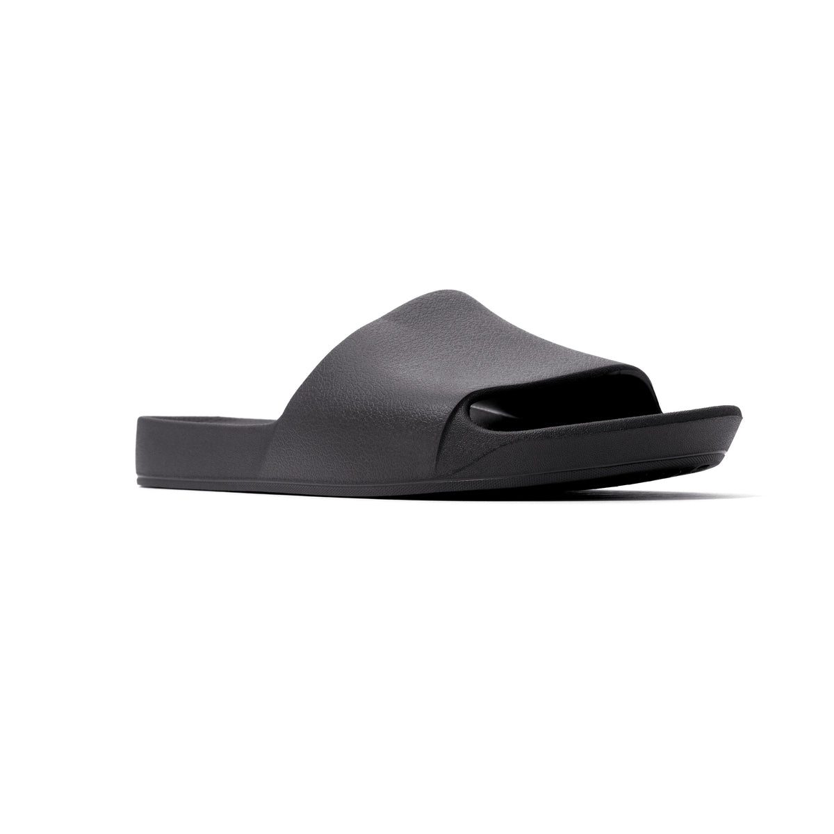 Black Archies Arch support slides angle 06